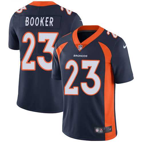 Nike Denver Broncos #23 Devontae Booker Navy Blue Alternate NFL Vapor Untouchable Limited Jersey,We sell and wholesale Nike Denver Broncos #23 Devontae Booker Navy Blue Alternate NFL Vapor Untouchable Limited Jersey on line form chian!